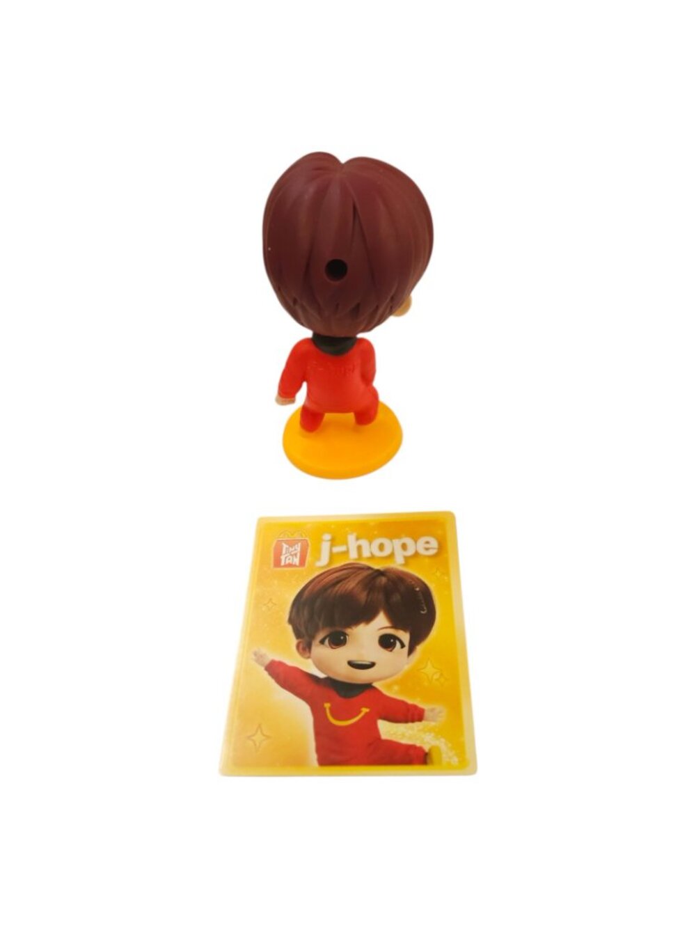 McDonalds TinyTAN BTS K-Pop Happy Meal Toy Lot Figures RM Jimin V j-hope Cards - Picture 3 of 12